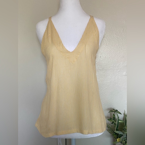 Lulu's Yellow and White Striped‎ Dress women size XS - Picture 2 of 10